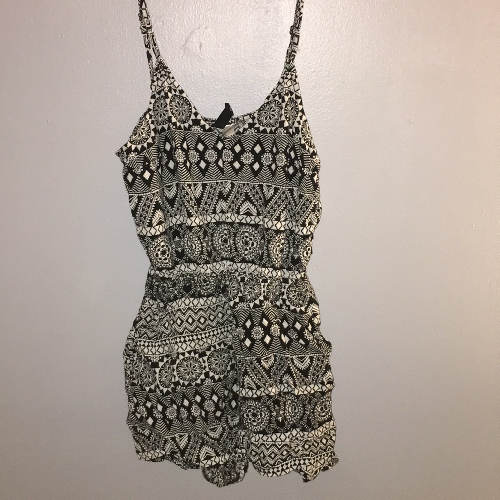 Patterned Romper